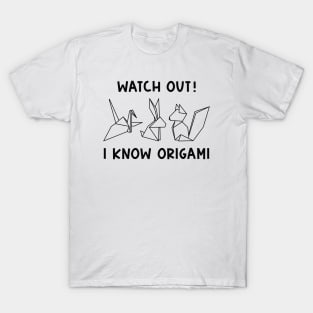 I Know Origami T-Shirt